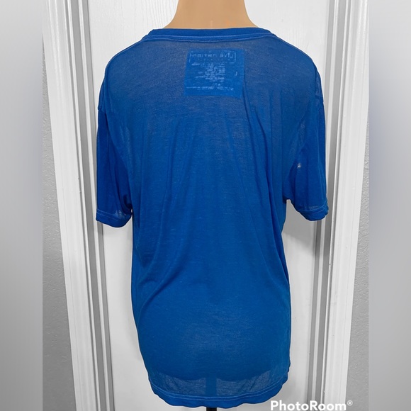 Live Nation Blue Nirvana Loose-Fit T-Shirt - Women size large - Picture 3 of 9